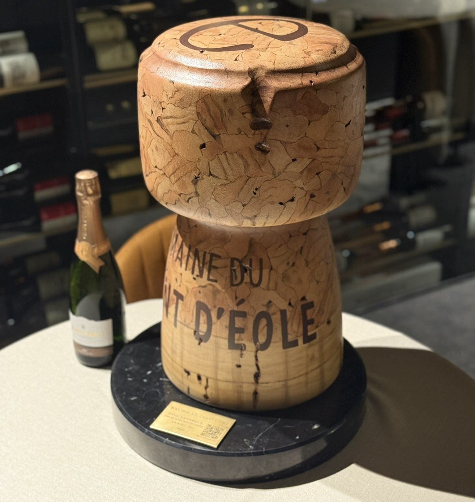La Plénitude - Bouchon de Champagne XXL (50cm)