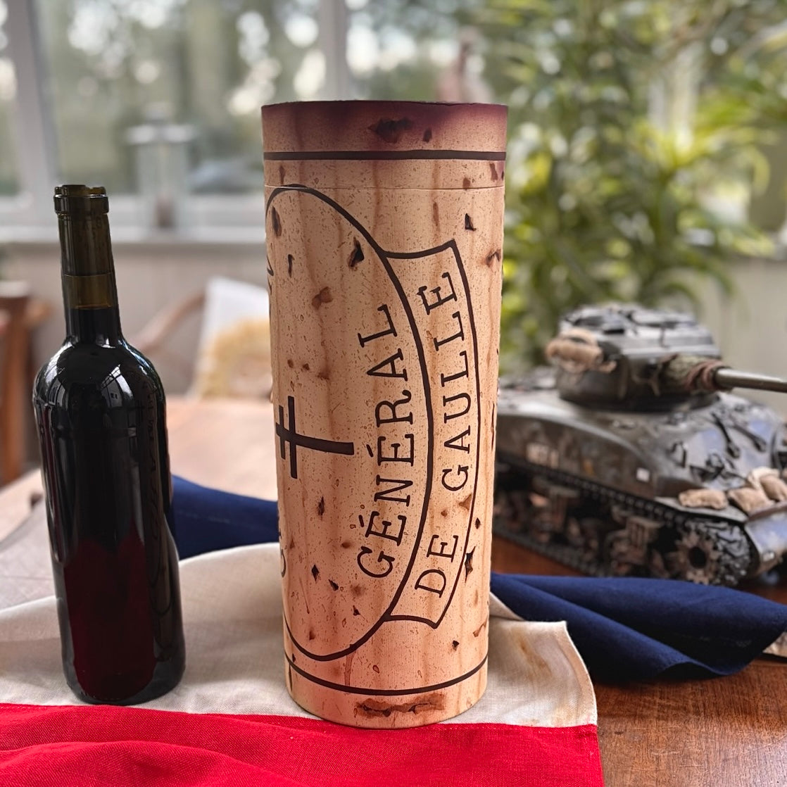 Général de Gaulle Bottle Box - XXL Cork