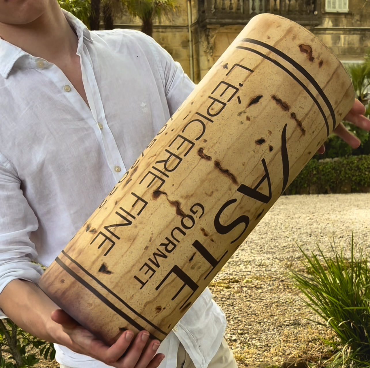 Le Tabouret - Bouchon de Vin XXL Personnalisable