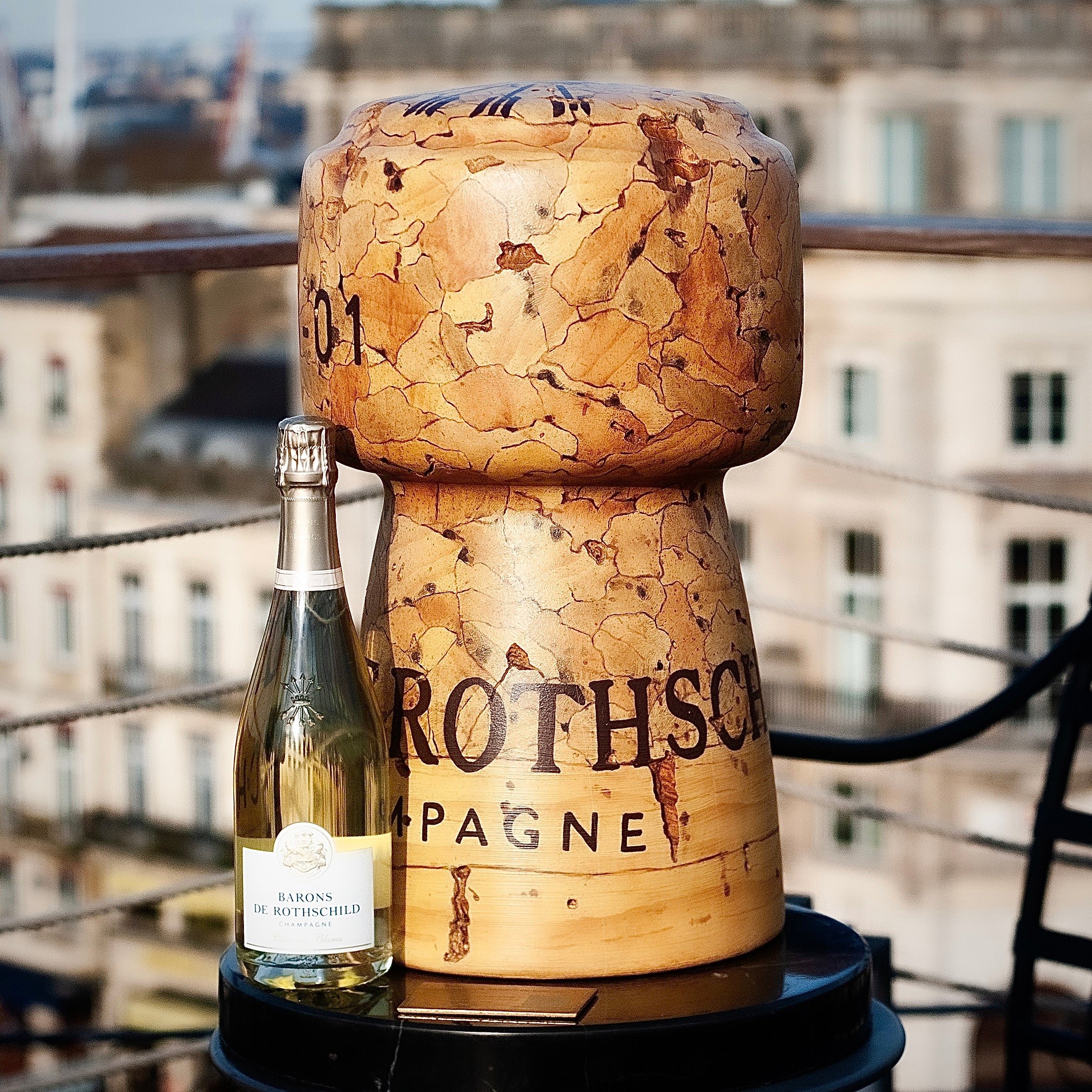 La Plénitude - Bouchon de Champagne XXL (50cm)